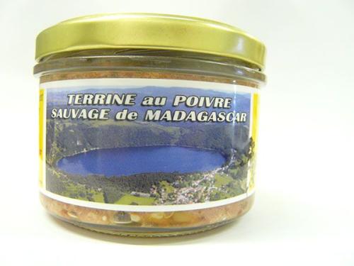 Terrine au poivre sauvage de Madagascar 180gr - Médaille de bronze Paris 2018